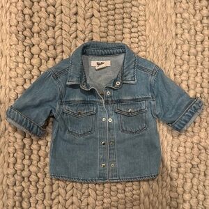 Baby Light Blue Denim Jean Jacket